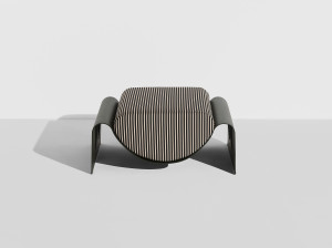 Алюминиевая подставка для ног с порошковым покрытием