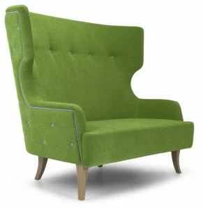 Domingo Salotti Диван из ткани с высокой спинкой Donna