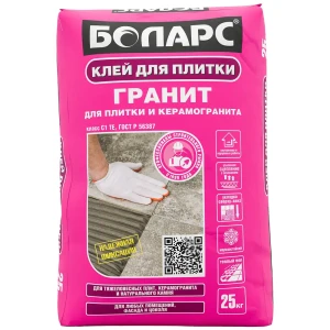 Клей для плитки Боларс Гранит, 25 кг
