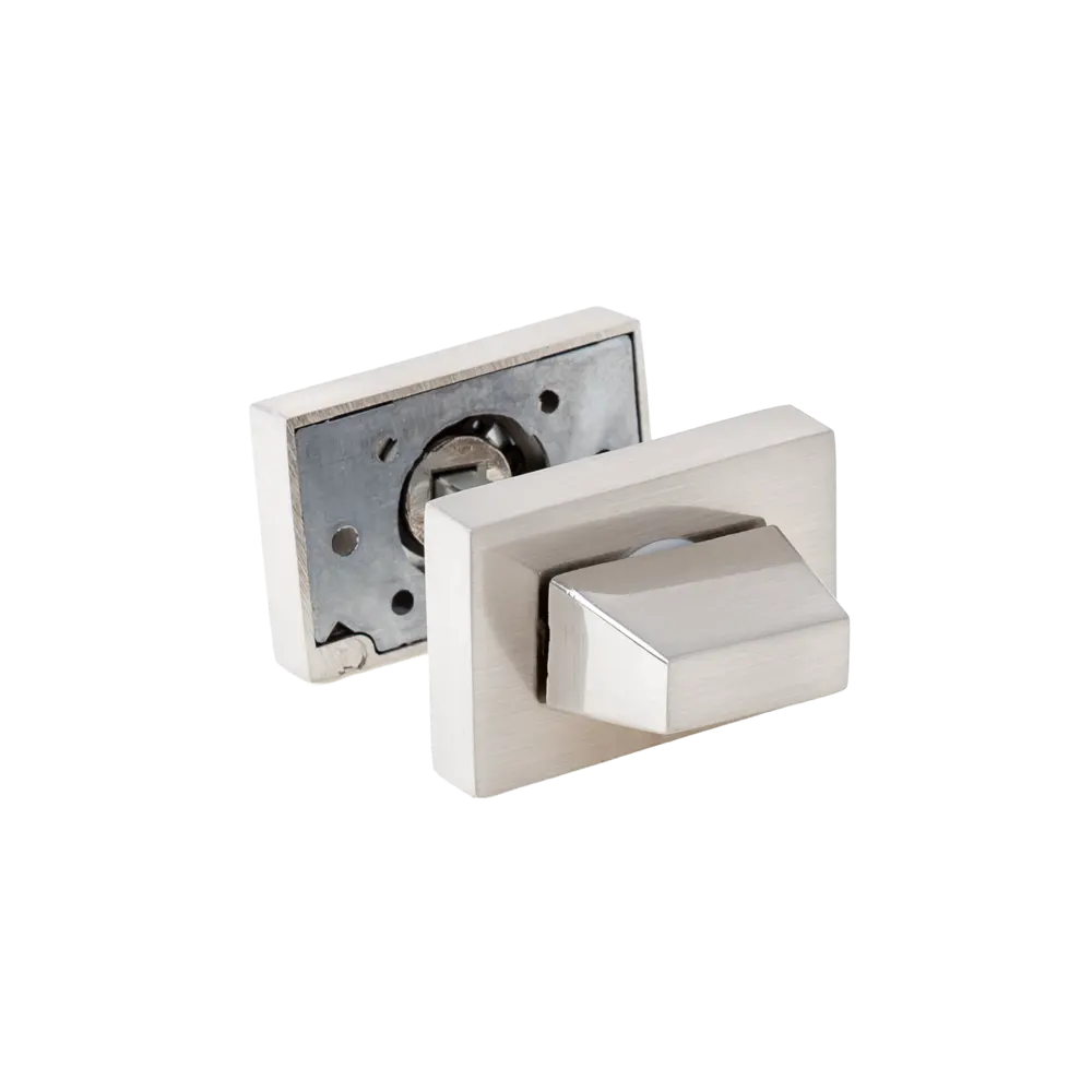 Завертка дверная квадратная Armex WC-11031 алюминий цвет никель STLM-2170107