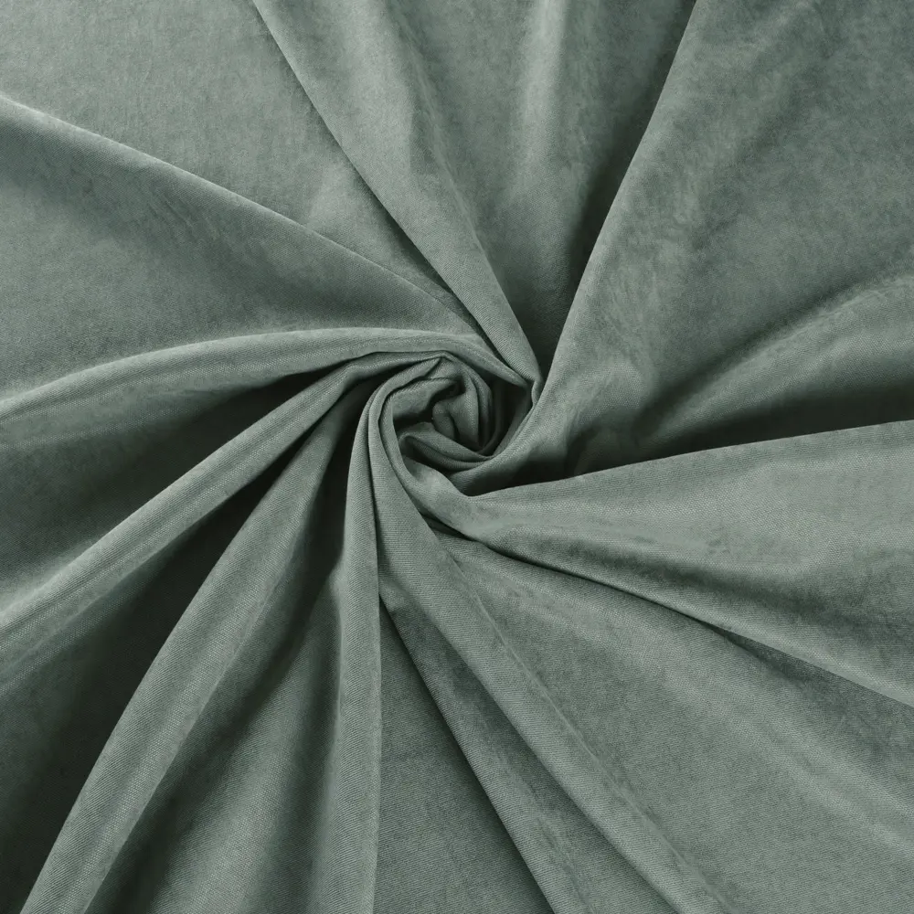 Штора Kreaforta Рим с лентой и скрытыми петлями 200x310 см зеленый 89392373 STLM-1568693 - Вид №5