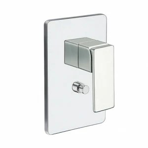 CRIQS689 Внешние части смесителя для ванны / душа для CRICS535 с переключателем на 2 выпускных отверстия и металлической пластиной Cristina Rubinetterie