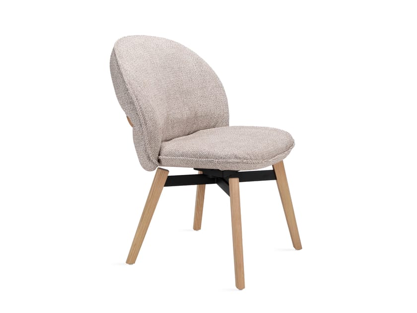 Тканевый мягкий поворотный стул без подлокотников Freifrau Marie ARCH-00097398