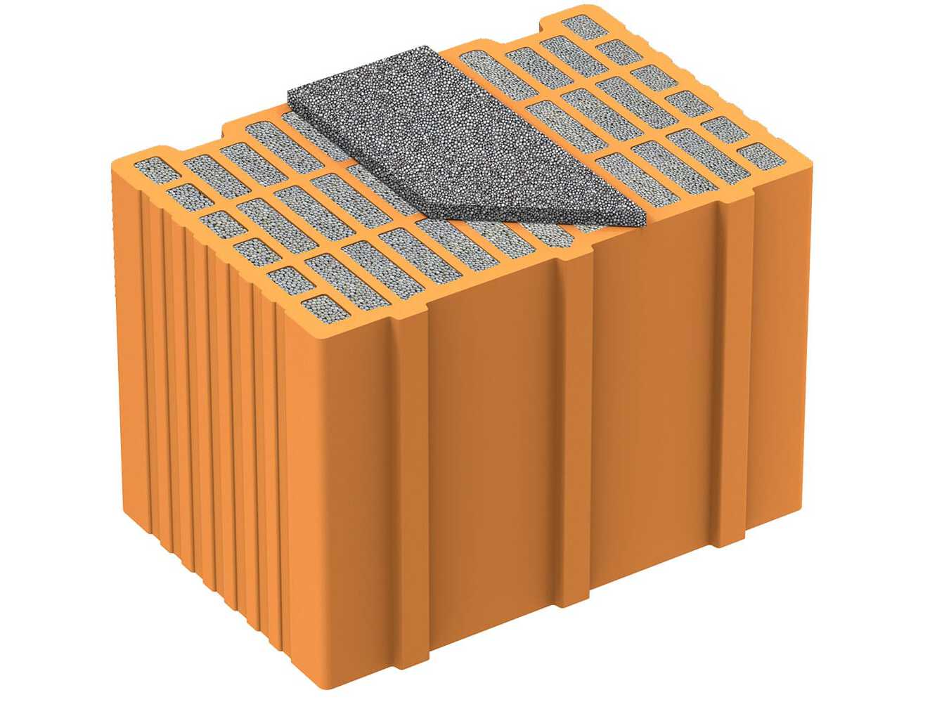 Теплоизоляционный кирпичный блок Fornaci Laterizi Danesi Normablok плюс CAM ARCH-00114259 - Вид №1