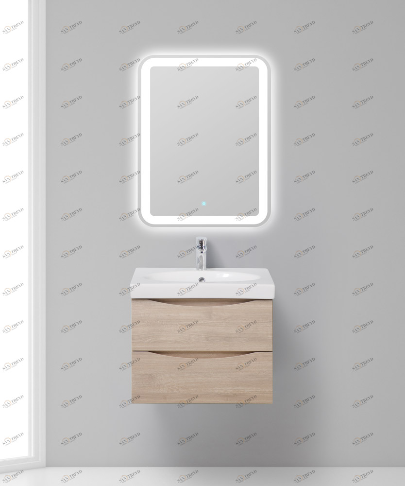 Мебель для ванной BelBagno FLY-600-2C-SO-RG-P