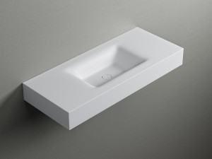 Подвесная раковина Corian® с столешницей