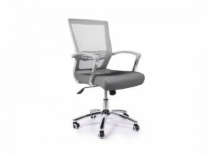 Arrediorg.it® Офисное кресло с регулируемой высотой поворотной сетки  B616b-2 grey