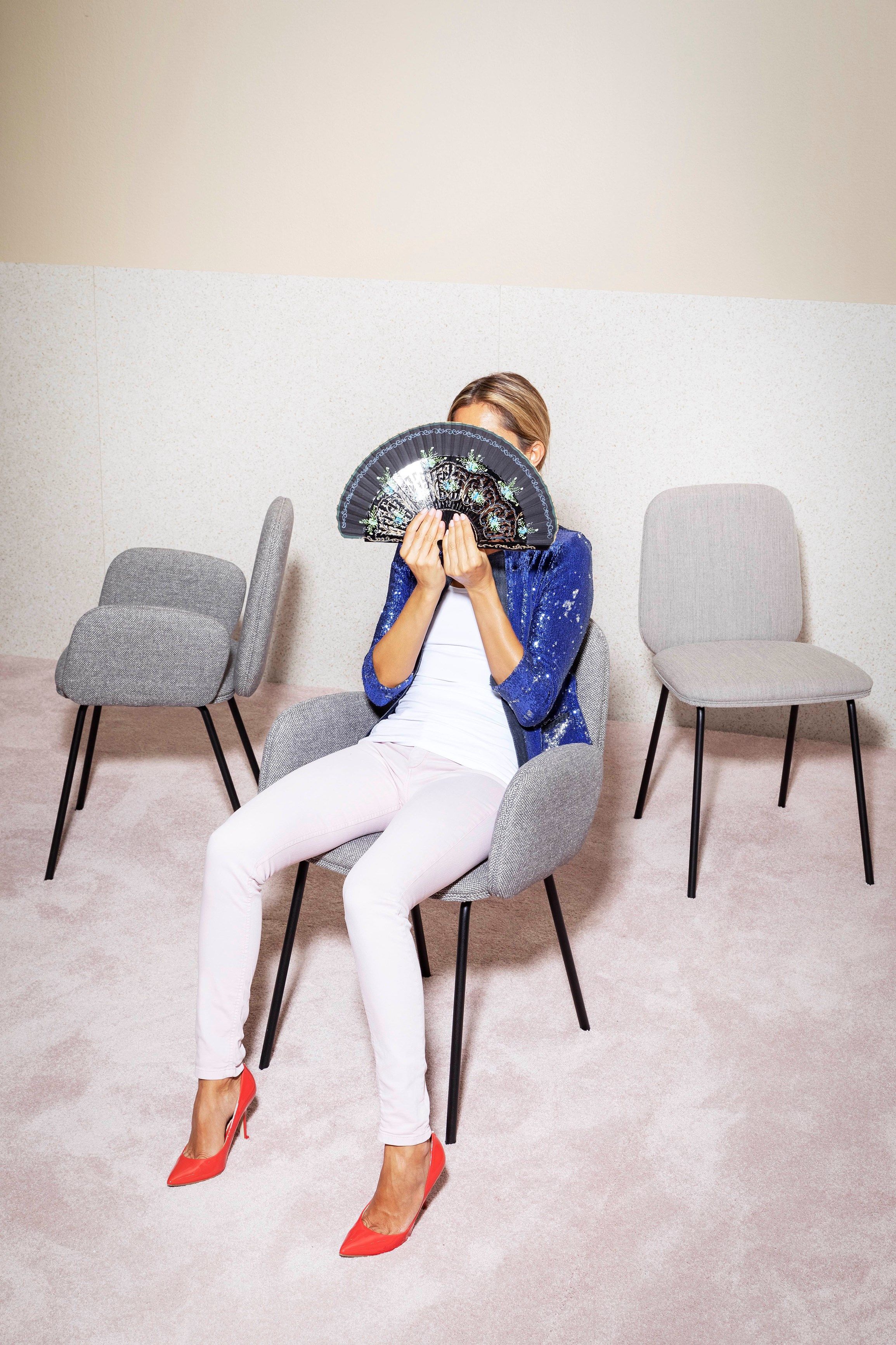 Мягкий стул с подлокотниками Miniforms LEDA ARCH-00059844 - Вид №2