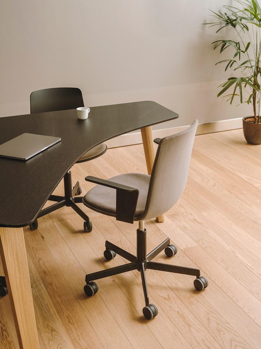 ENEA Офисный стул из ткани с подлокотниками Lottus high sun-id-1460786 - Вид №4