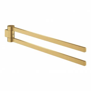 Держатель для полотенца GROHE Selection, двойной, поворотный, холодный рассвет матовый (41063GN0)