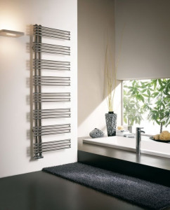 3551780400100 Cordivari Kelly, полотенцесушитель водяной 860/500, цвет полированная сталь