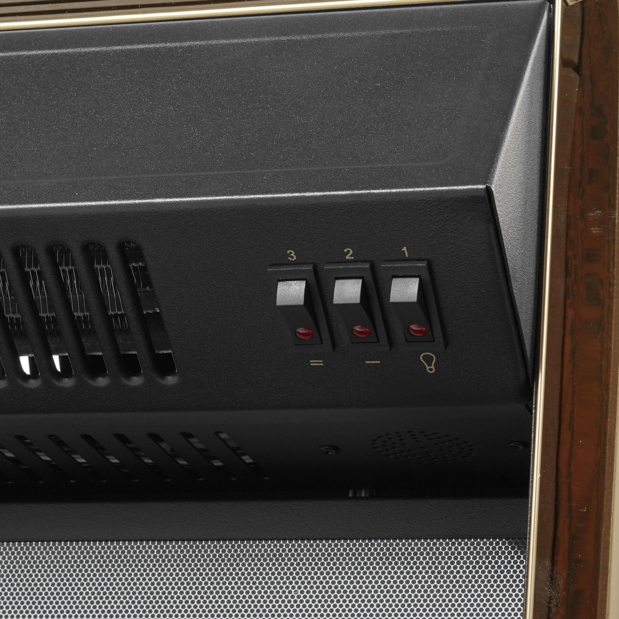 8167296 Каминокомплект RealFlame Dominica STD/EUG DN + Fobos Lux Brass STDN-0060410 - Вид №6