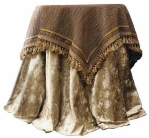 Martini Interiors Круглый стол для гостиной из ткани Emozioni