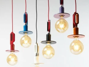 ZAVA Подвесной светильник прямого света из металла Driyos naked