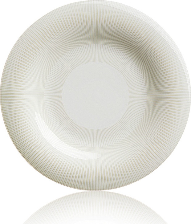 10609931 Furstenberg Тарелка десертная Furstenberg "Флюен. Идеальные линии" 18см Фарфор 