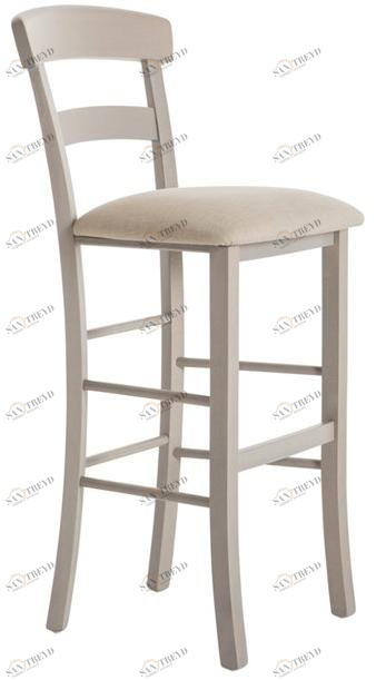 Palma Высокий табурет из бука со спинкой Roma 42lj.i2