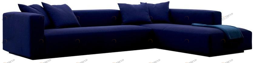 Verzelloni Модульный диван со съемным чехлом из ткани Rubik sun-id-1469165