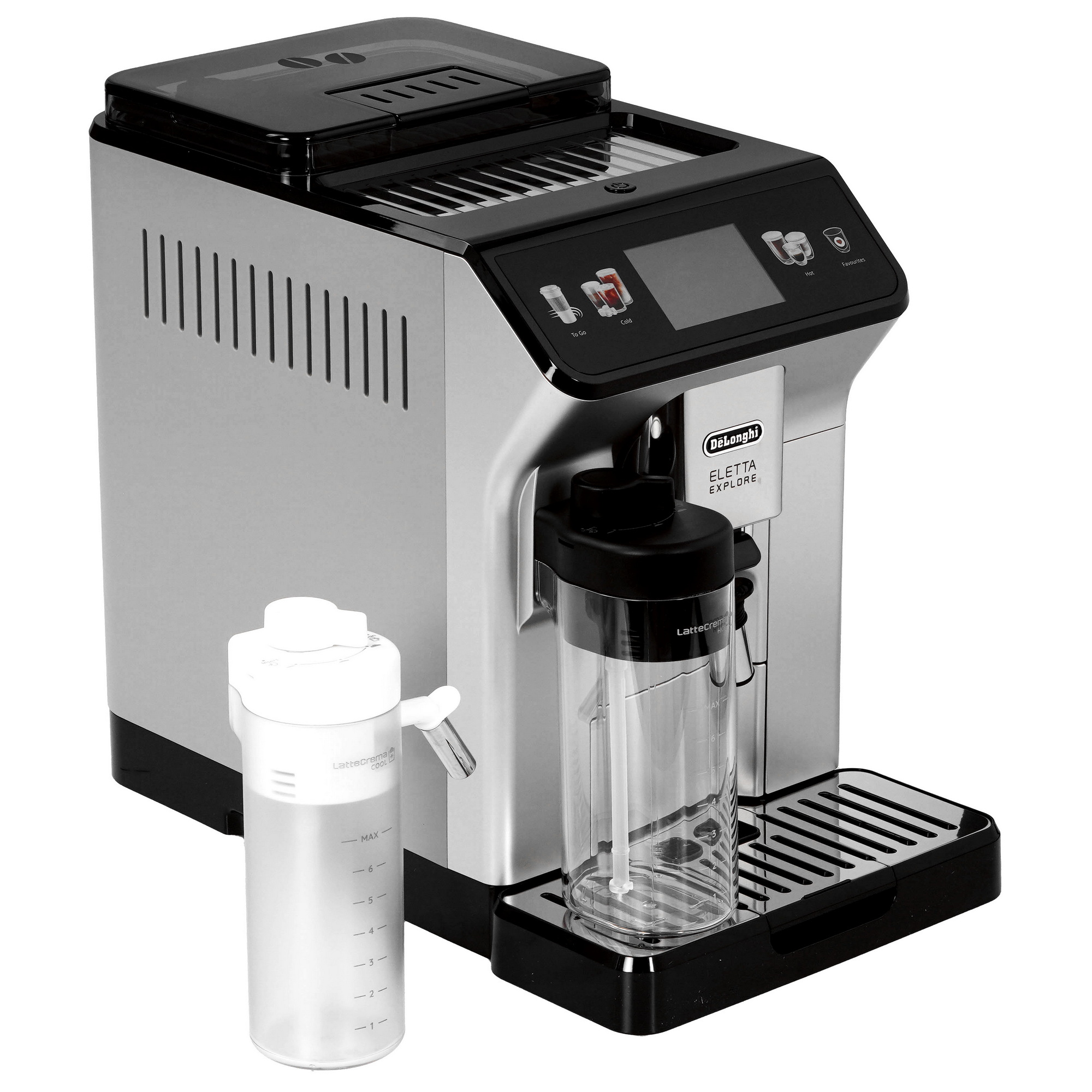 5076591 Кофемашина автоматическая DeLonghi ECAM 450.55 S серебристый STDN-0046503 - Вид №5