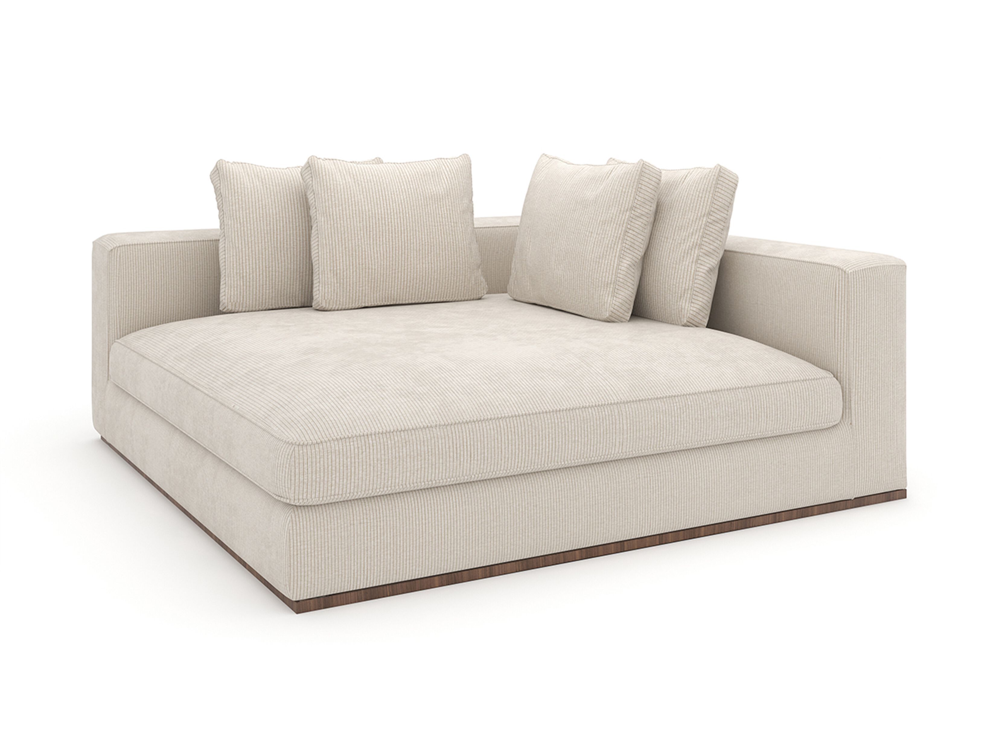 Бархатная мягкая спальная кровать Caracole BELLO ARCH-00053955 - Вид №6