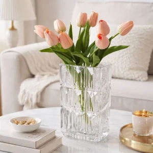 Ваза Betty стекло цвет прозрачный 20 см