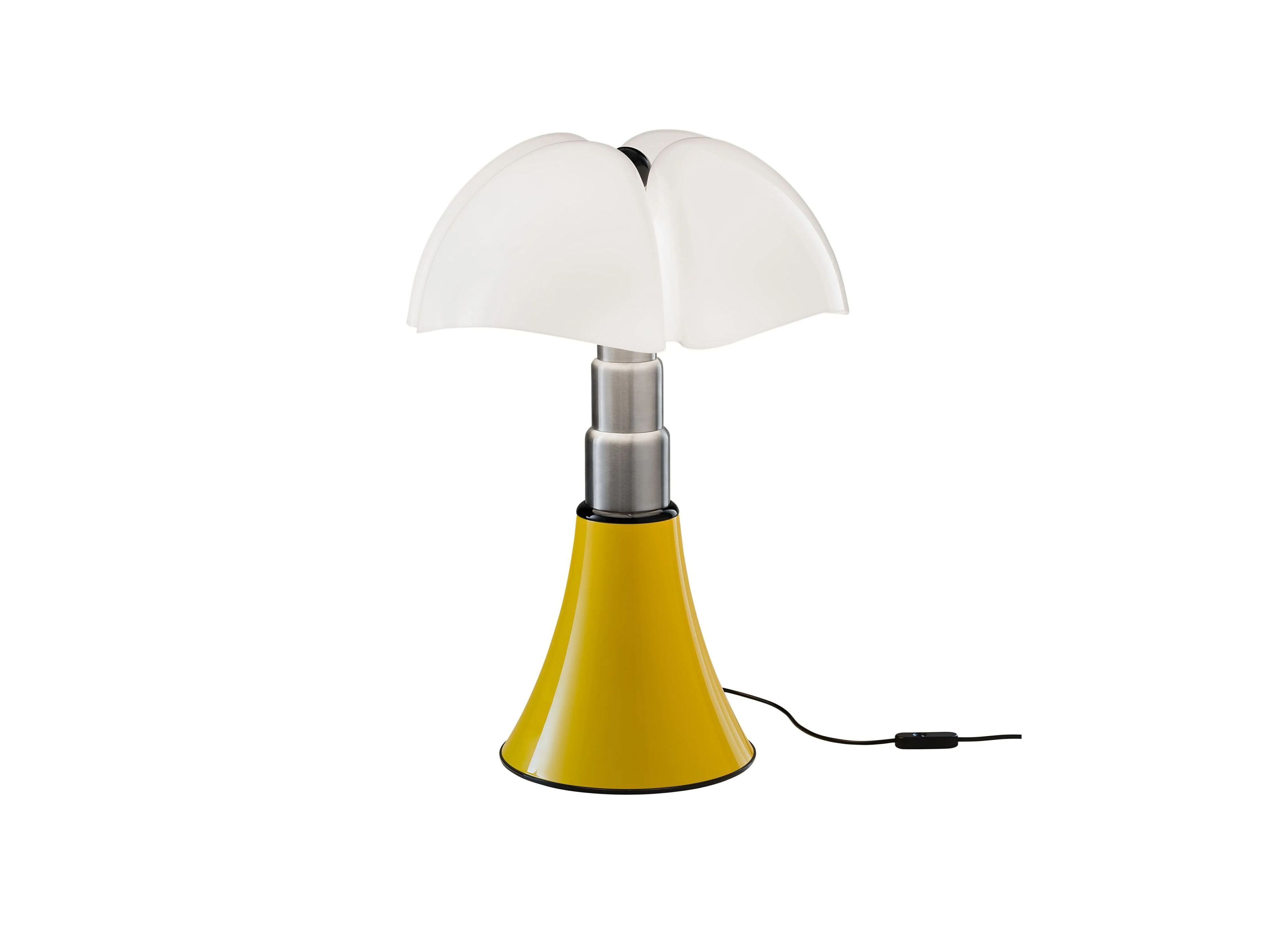 Настольная лампа из нержавеющей стали с метакрилатным абажуром In Stock Martinelli Luce ARCH-00118541