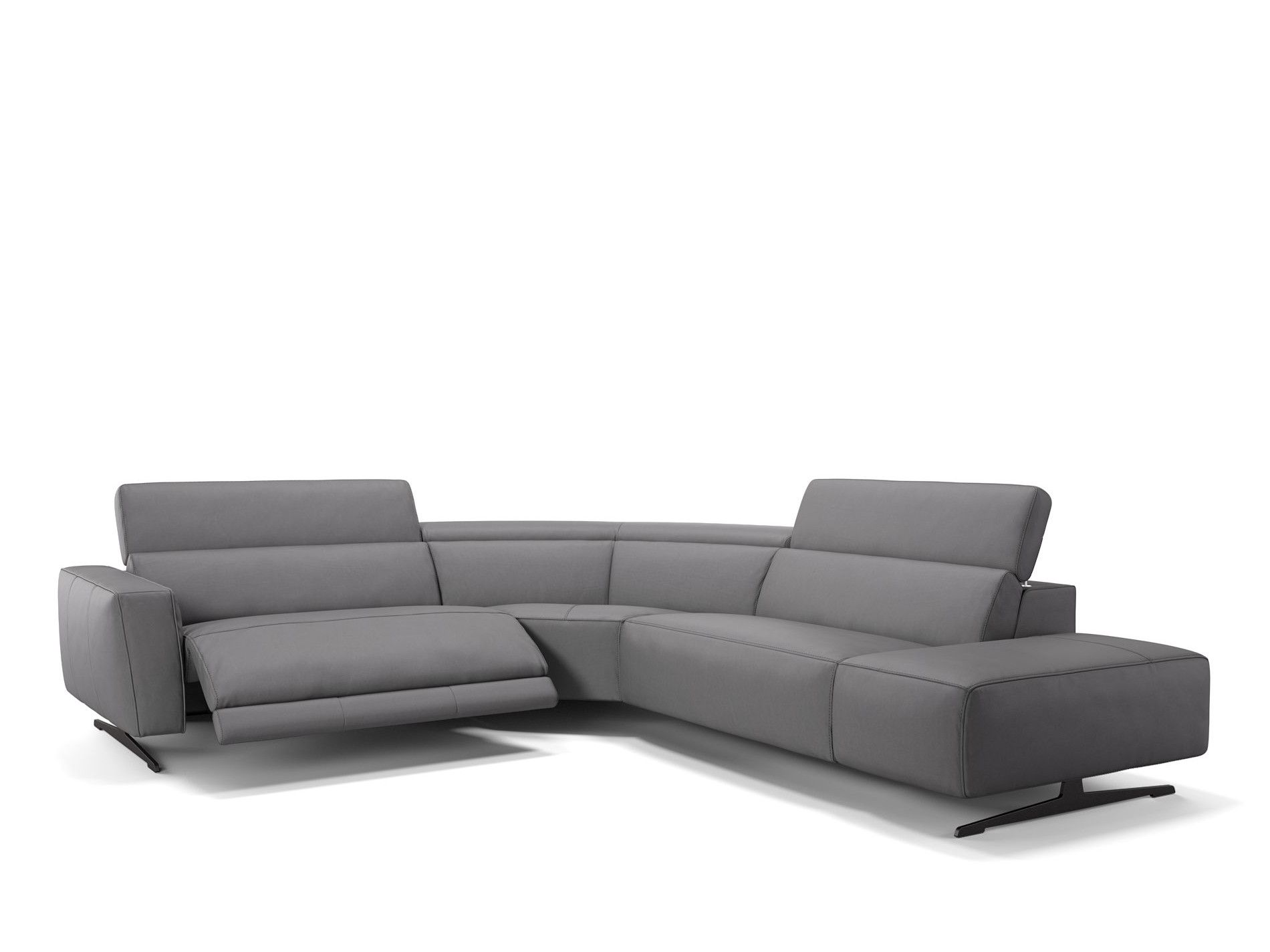 Кожаный угловой диван Sofanella Alesso ARCH-00019574