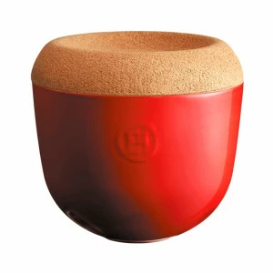 Емкость для хранения чеснока гранат 14,5 см Emile Henry EMILE HENRY  00-3951689 Красный