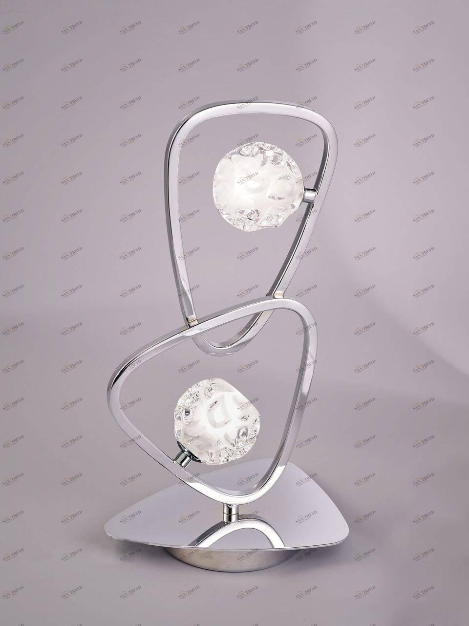 Настольная лампа Mantra Lux 5018 MANTRA ДИЗАЙНЕРСКИЕ 080281 Прозрачный;хром 