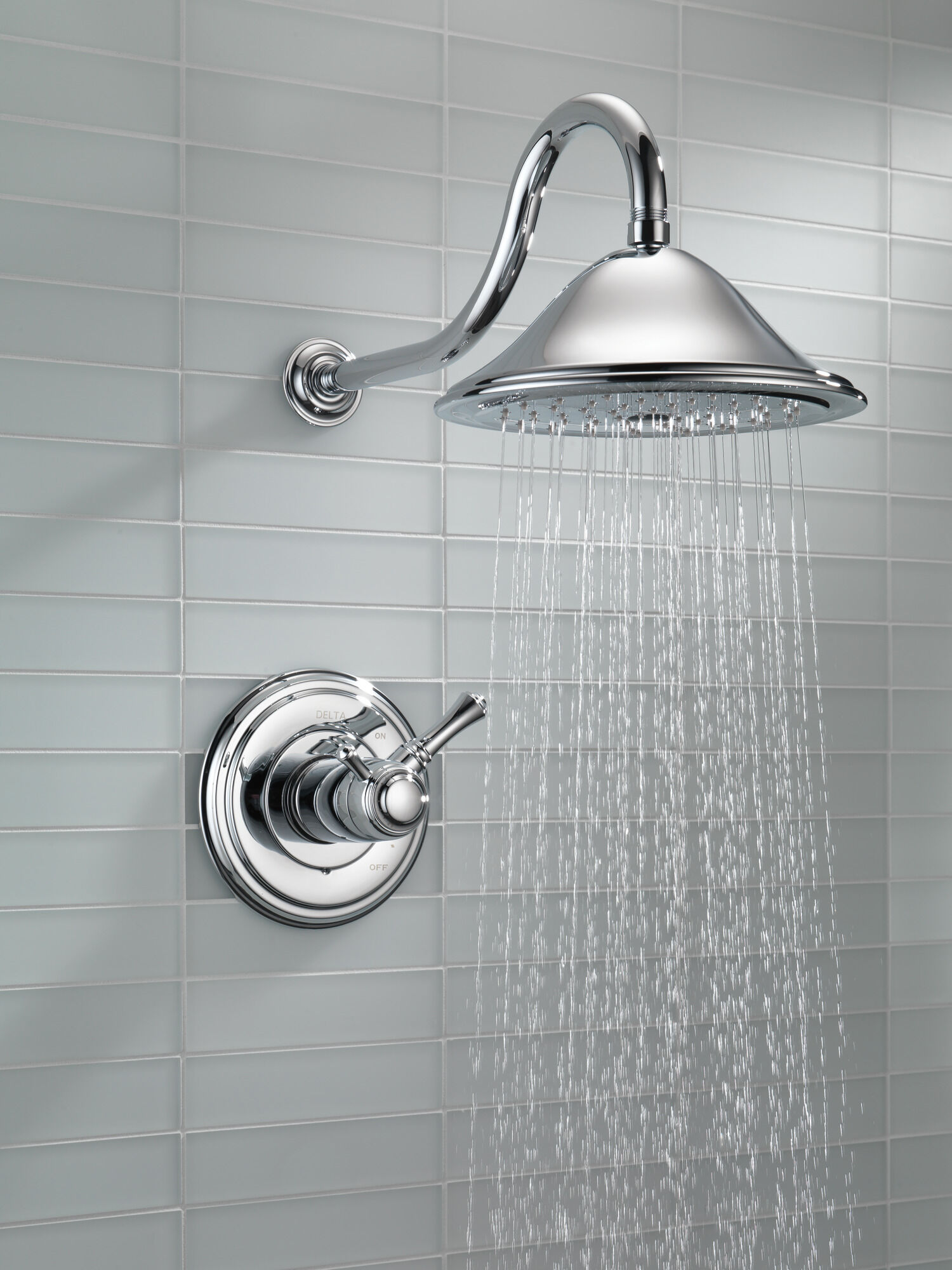 T17T297 Отделка для душа TempAssure® серии 17T Delta Faucet Cassidy Хром  - Вид №3