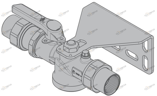 TECO Прямой клапан для однотрубного счетчика газа G6 sun-id-1394471