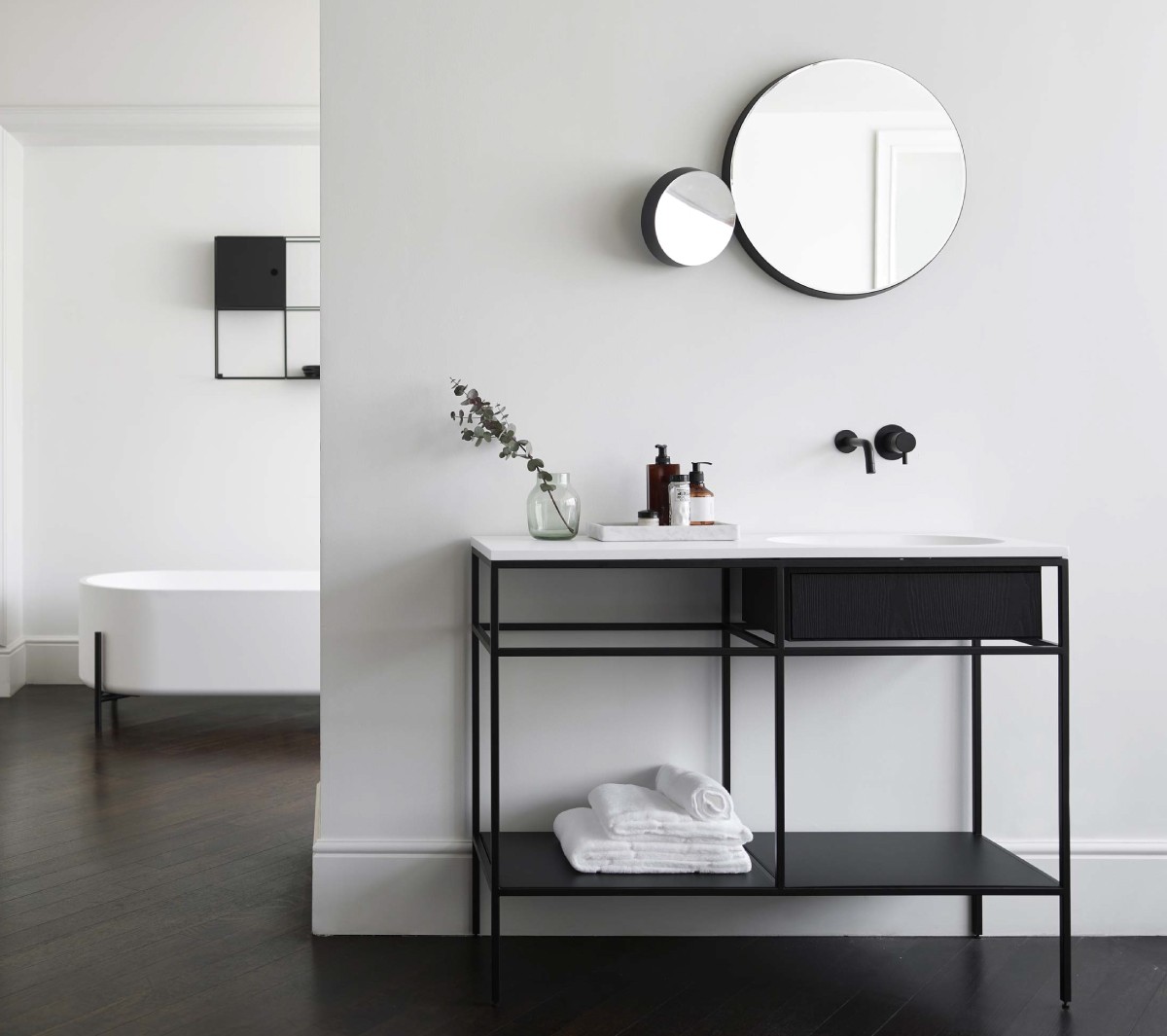 COMP-gl1-ss Напольная раковина стоящая прямоугольная Ex.T Frame - Вид №13