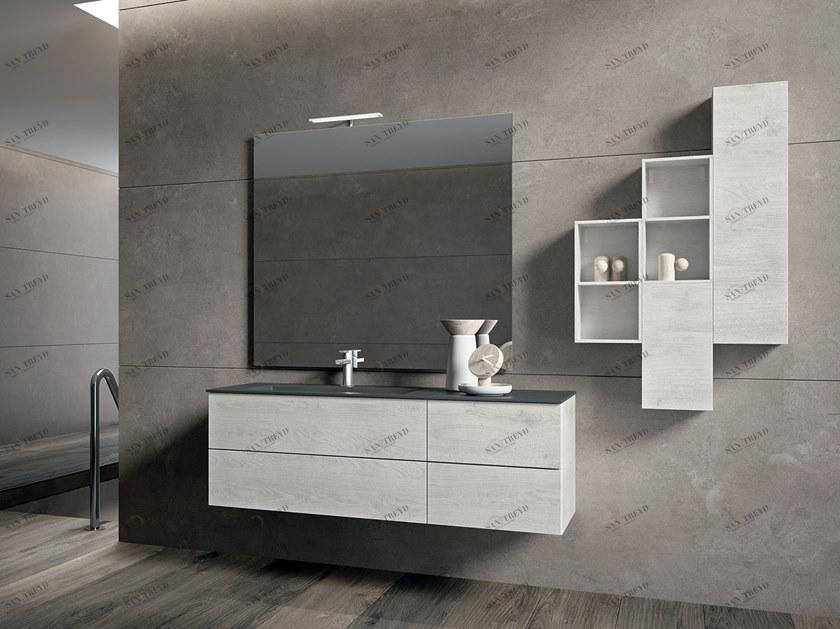 BMT Тумба под умывальник из хрусталя с зеркалом Blues 2.0 sun-id-1501380