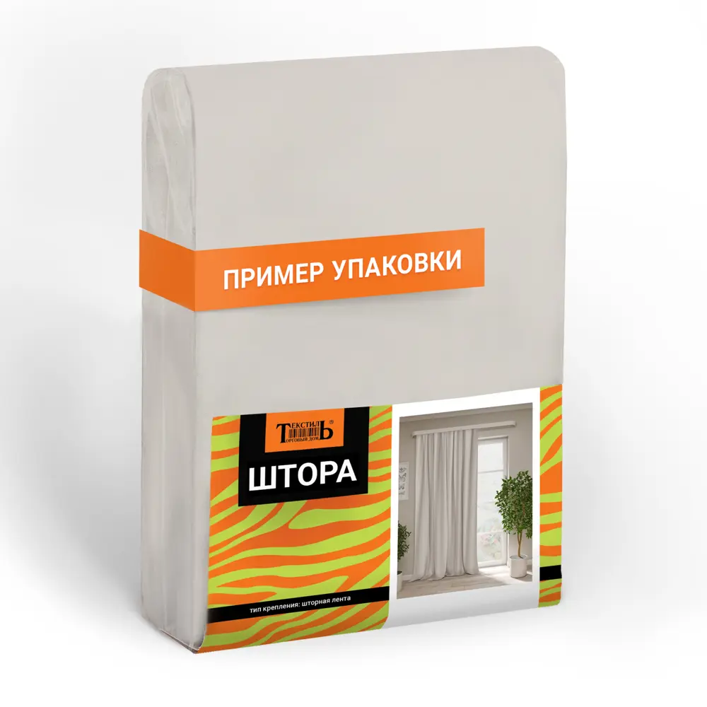 Штора на ленте блэкаут Счастье 200x310 см цвет серебро 89447050 STLM-2014199 Santreyd  - Вид №6