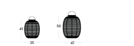 Плетеный солнечный фонарь Vincent sheppard TIKA ARCH-00109760 - Вид №9