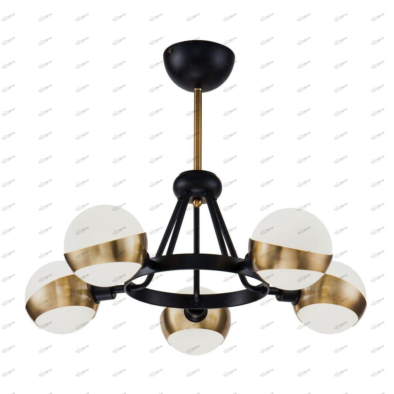 Потолочная люстра Freya Silvia FR5009PL-05B белая FREYA SILVIA 220649 Белый