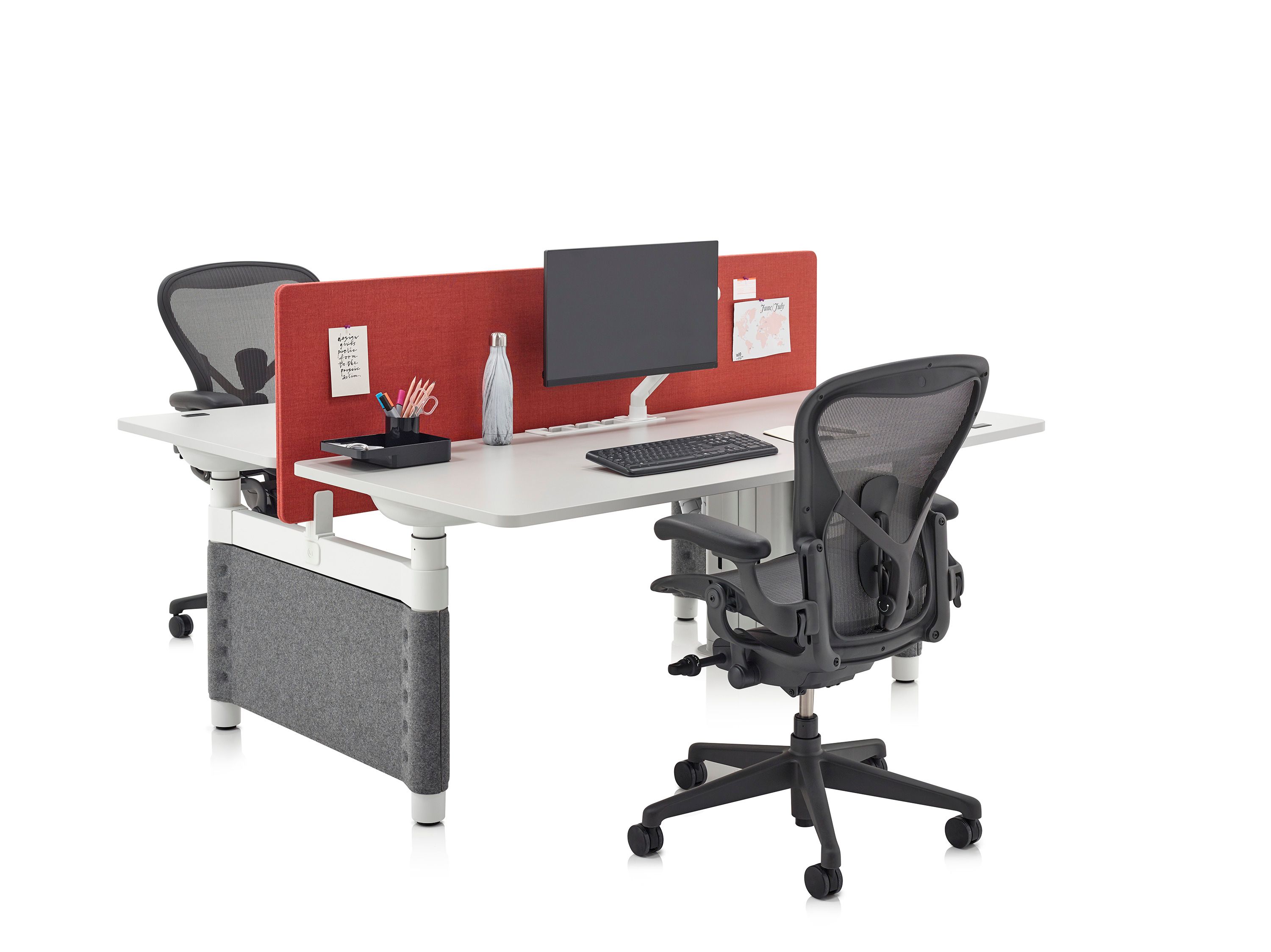 5-спицевое вращающееся офисное кресло с колесами Herman Miller Aeron ARCH-00152986 - Вид №13
