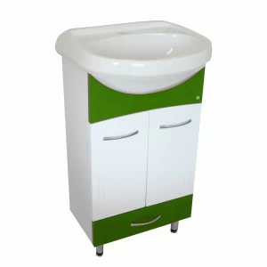 Тумба Браво 50 - Стиль зеленый с ящик. (К) 11904