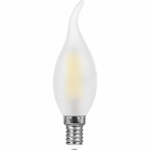Лампа светодиодная Feron "Свеча на ветру" E14 11W 4000K LB-714 38011 FERON  00-3956815 Матовый