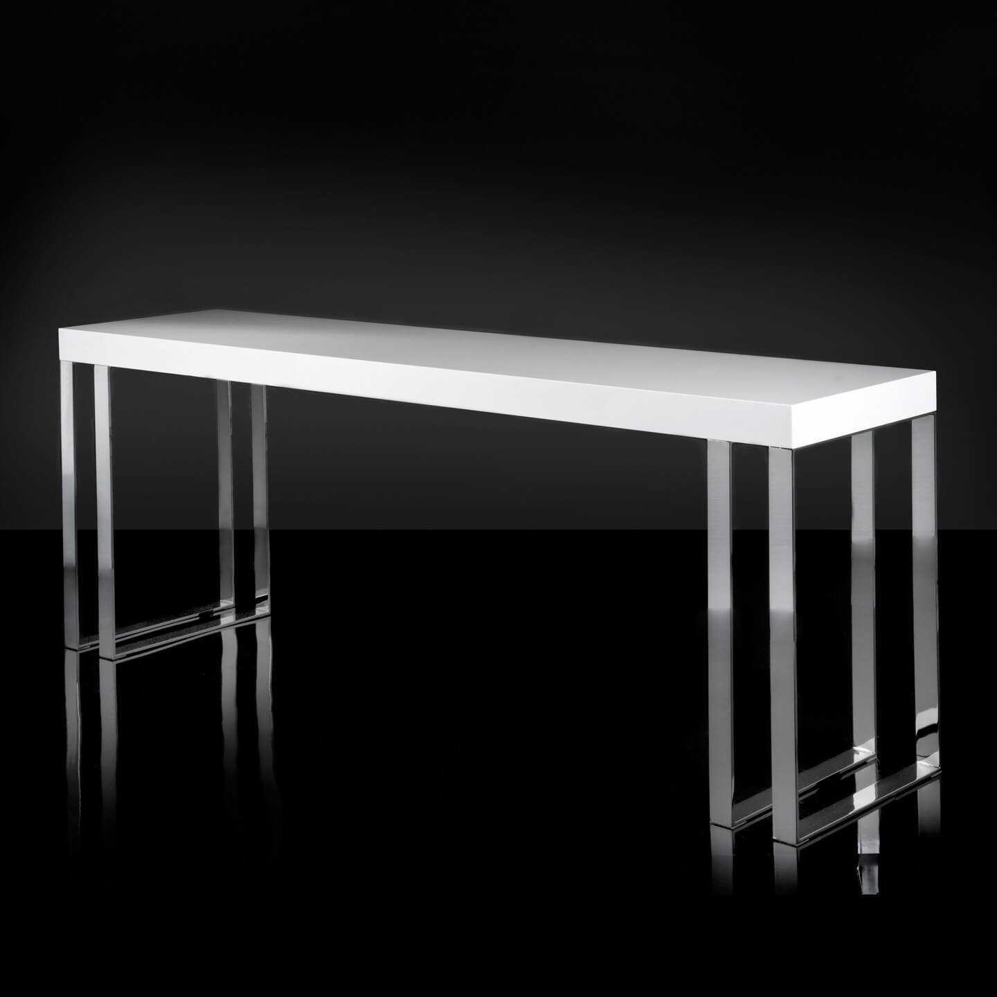 450093,1 ABHIKA КОНСОЛЬ ЛОФТ ОЗЕРО H100 250X60 WHITE 450093.1