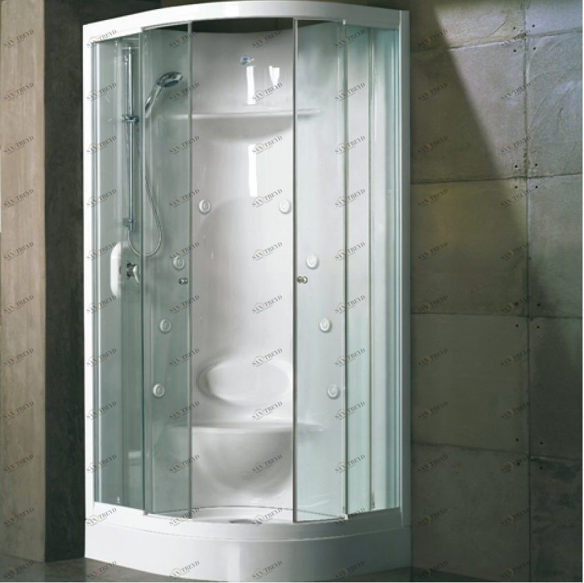 Душевая кабина с гидромассажем и паровой баней Box Basic Corner Steam 90 см Karolitalia BOXBASICCORNERSTEAM