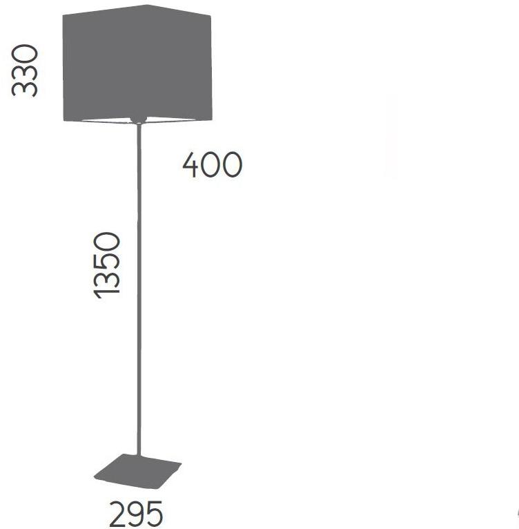 Aromas del Campo Торшер из металла Forq P1025  - Вид №2