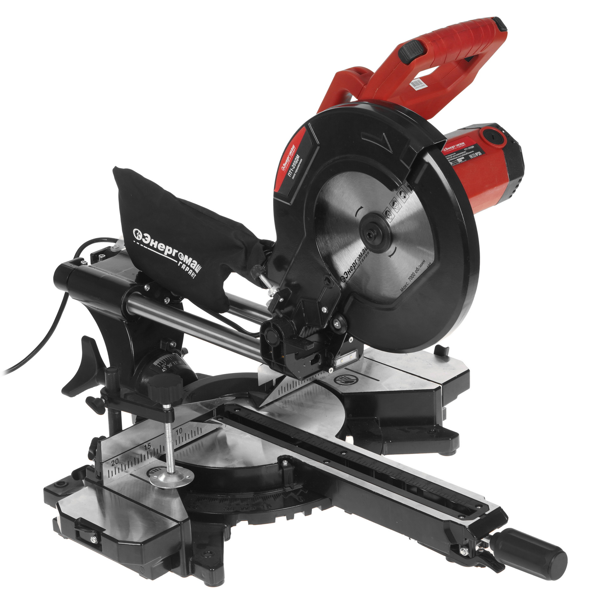 Торцовочная пила  Энергомаш ГАРАНТ ПТ1-255ДМ 9193752 STDN-0081236