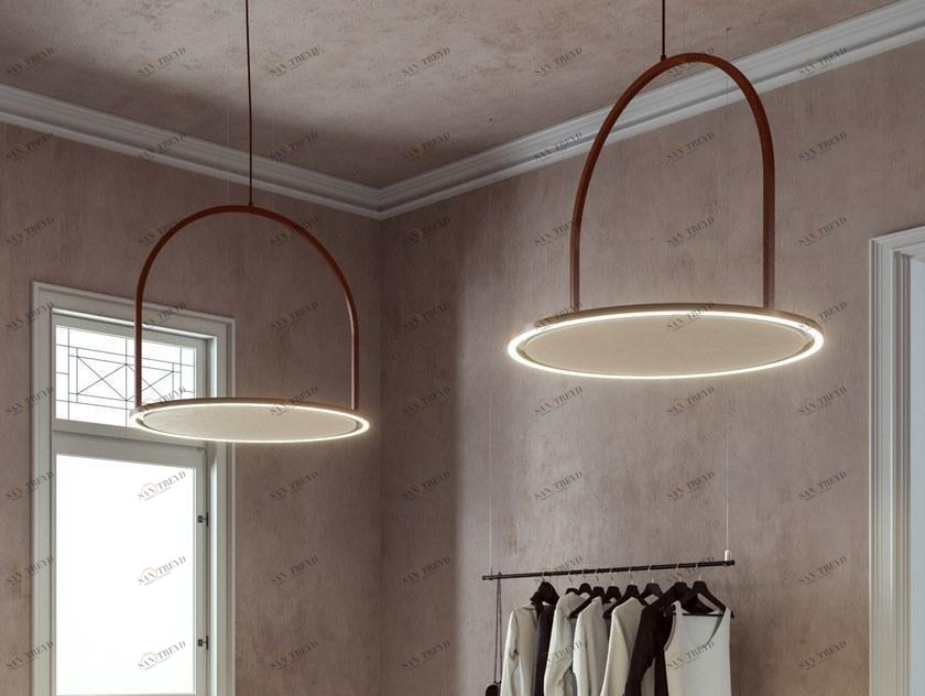 AXOLIGHT Звукопоглощающий подвесной светильник U-light sun-id-1371897