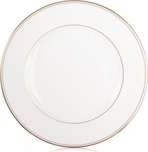 10578528 Lenox Тарелка обеденная Lenox "Федеральный,золотой кант" 27,5см Фарфор костяной