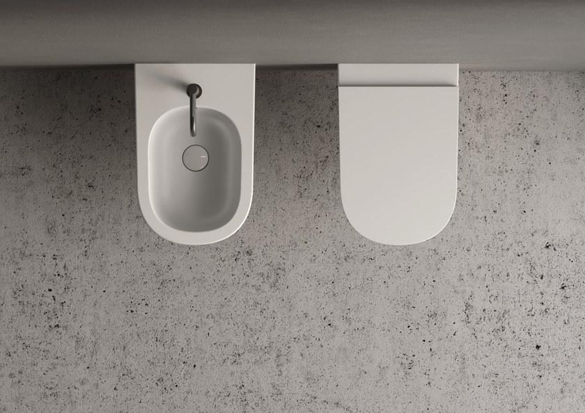 Приставной унитаз напольный Белый Nic Pin Италия sun-id-1404575 - Вид №2