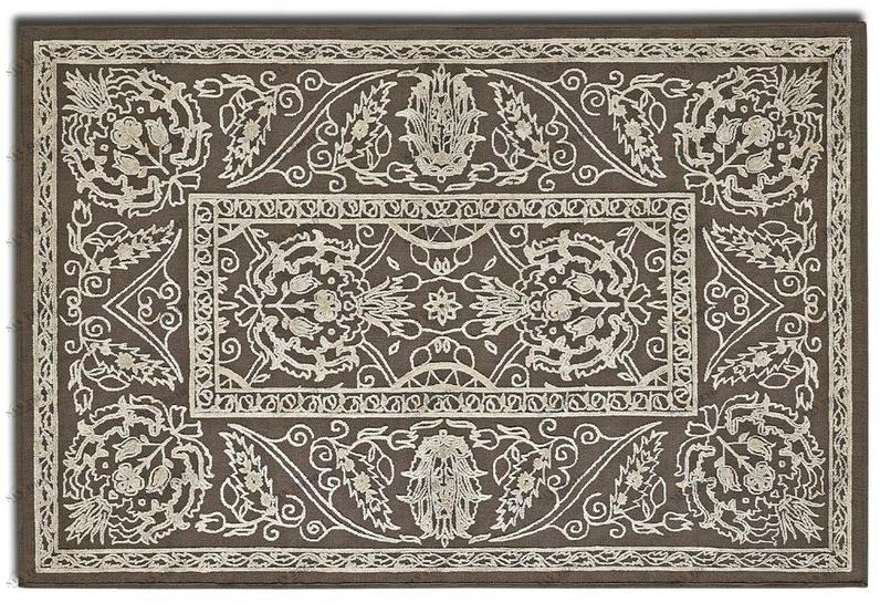 OT Oliver Treutlein Прямоугольный шерстяной коврик Impression sun-id-1420903