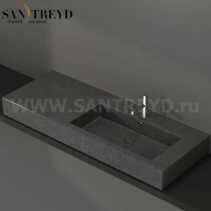 IN136DAPG Накладная раковина на столешницу  прямоугольная Ceramica Globo INCANTHO