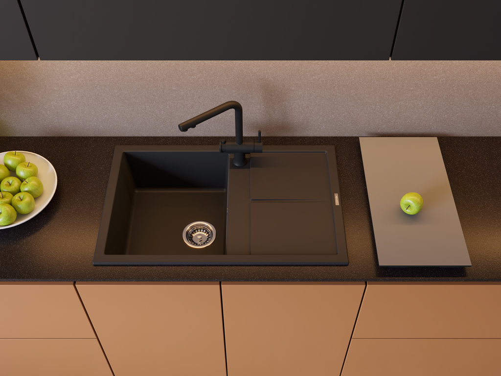 Кухонная мойка Sumi 79A GR OMOIKIRI 4997098 - Вид №2