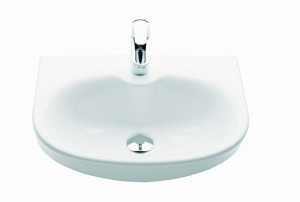 1266301101 Подвесная раковина настенная прямоугольная IDO Glow