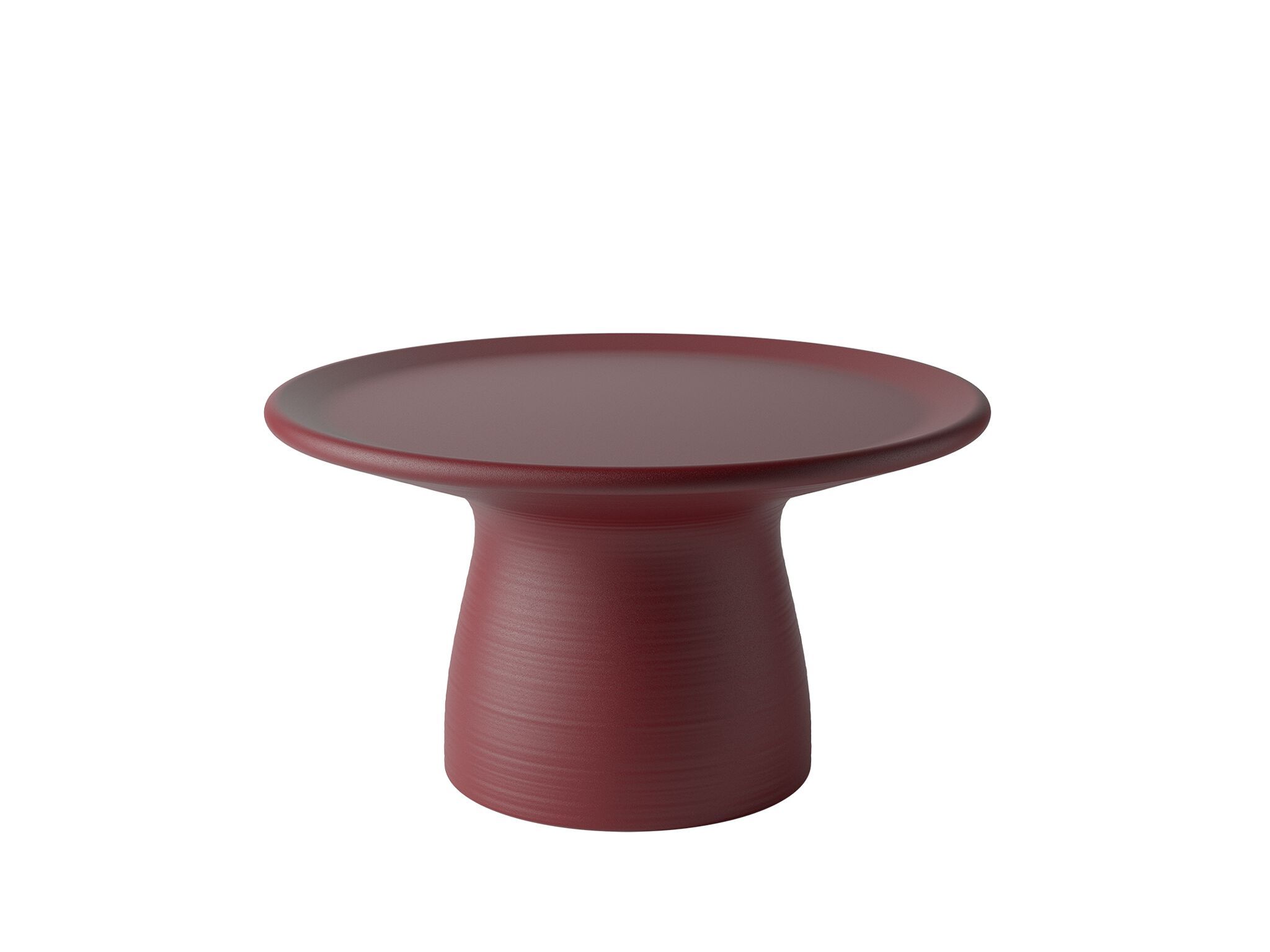 Полиэтилен низкий круглый журнальный столик Qeeboo Toto, Totino, Tata ARCH-00029529 - Вид №2